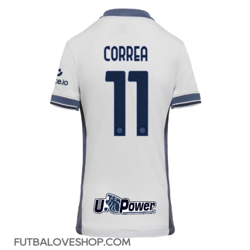 Dres Inter Milan Joaquin Correa #11 Preč pre Ženy 2024-25 Krátky Rukáv